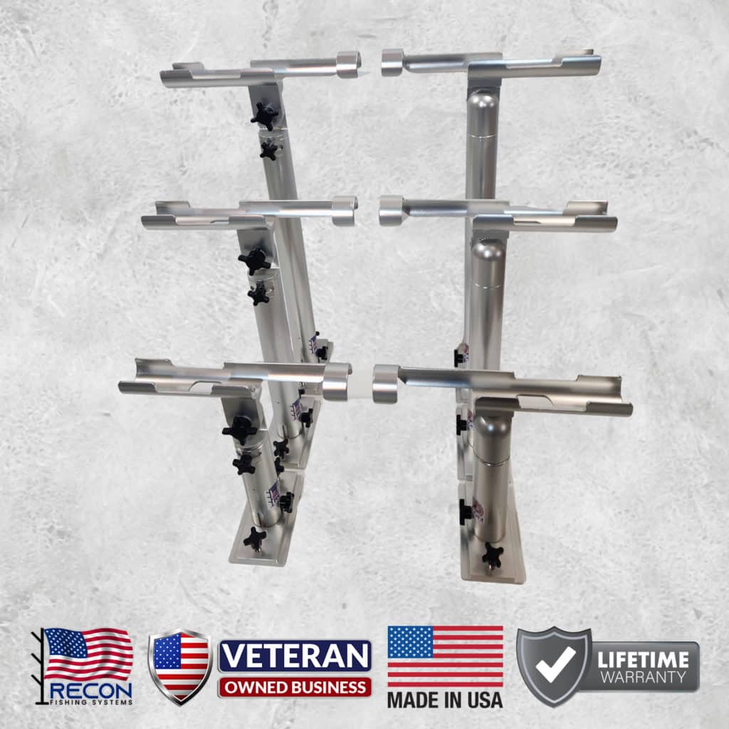 Recon Riser RECON Cradle Rod Holders with Riser | Recon Fishing Systems